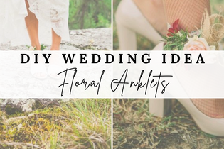 Floral Anklets Wedding Trend
