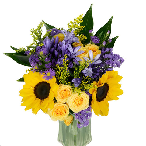 Wild and Rustic Flower Centerpiece