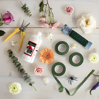 Basic Floral Supply Kit for Arranging Bulk Flowers