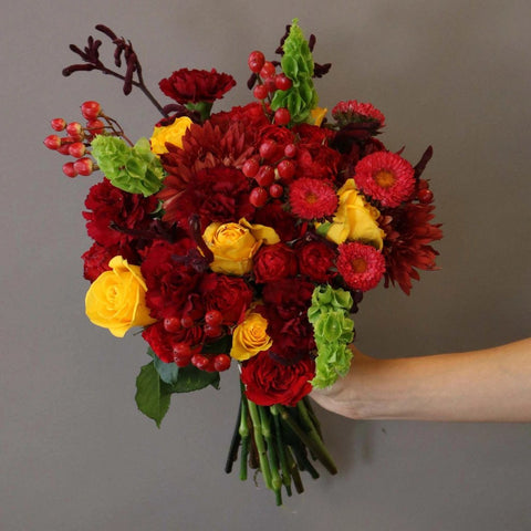 Warm Hearth Flower Bouquet