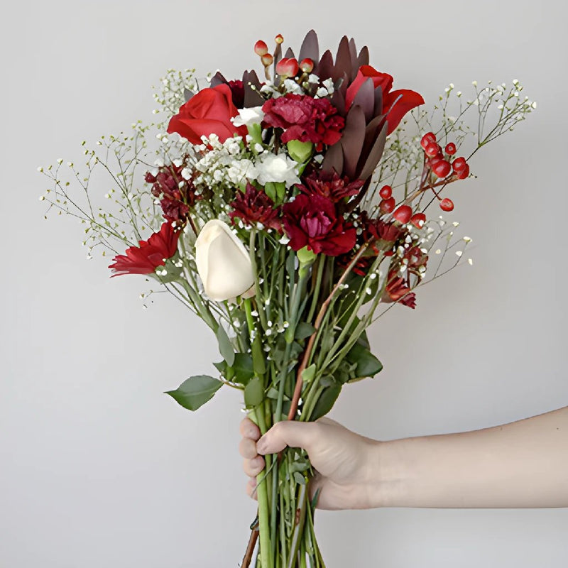 Burgundy Blast Wholesale Centerpieces