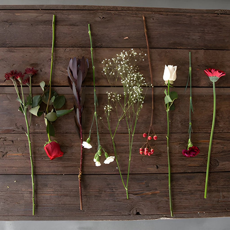 Burgundy Blast Wholesale Centerpieces
