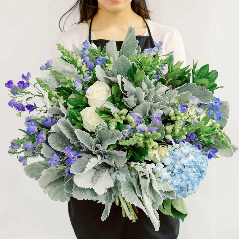 Coastal Vibes Diy Hydrangea Flower Apron - Image