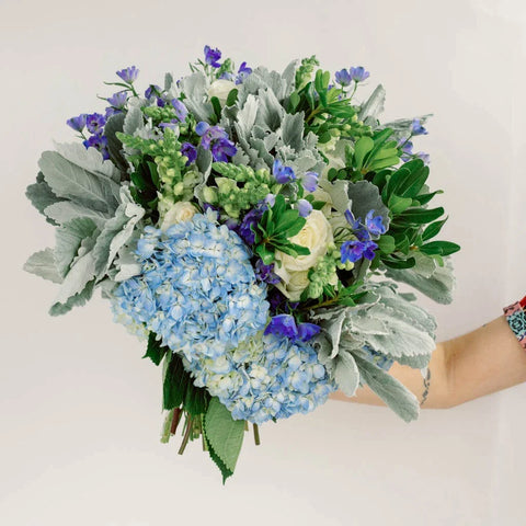 Coastal Vibes Diy Hydrangea Flower Hand - Image