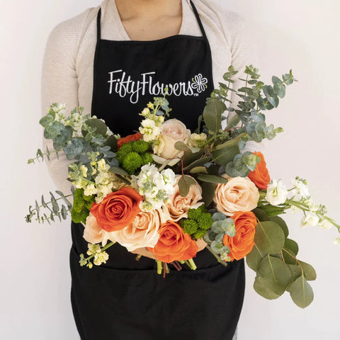 Crushing On Coral Diy Ocean Flower Pack Apron - Image