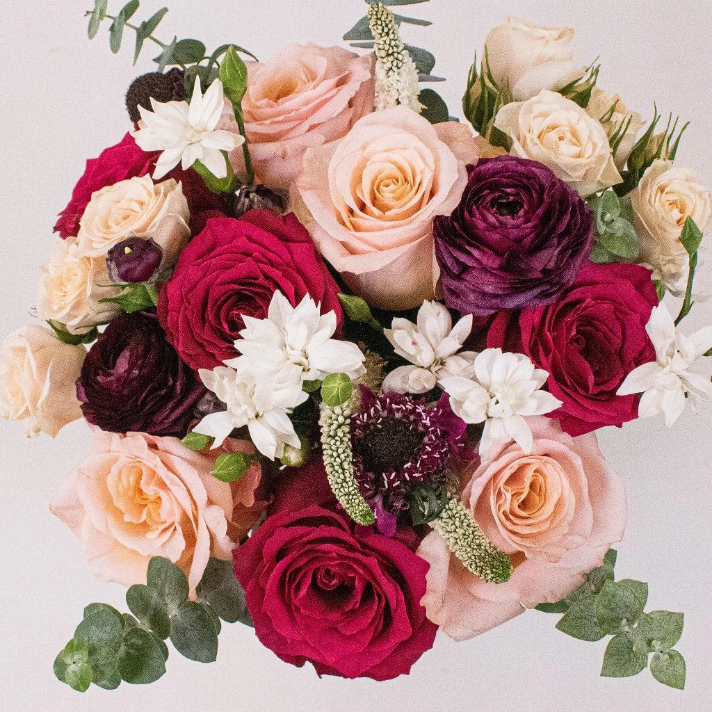 Garden Love Rose Centerpieces