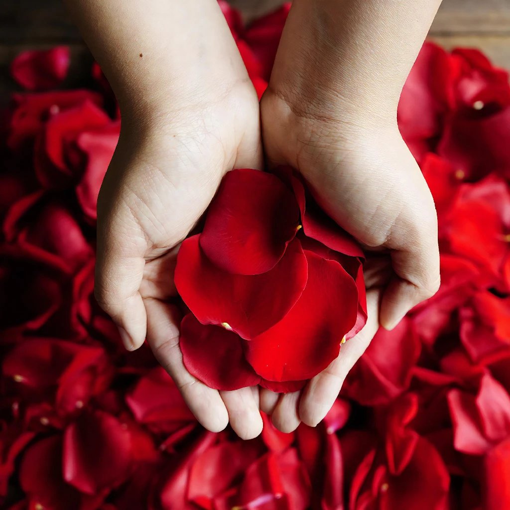 Red Rose Petals