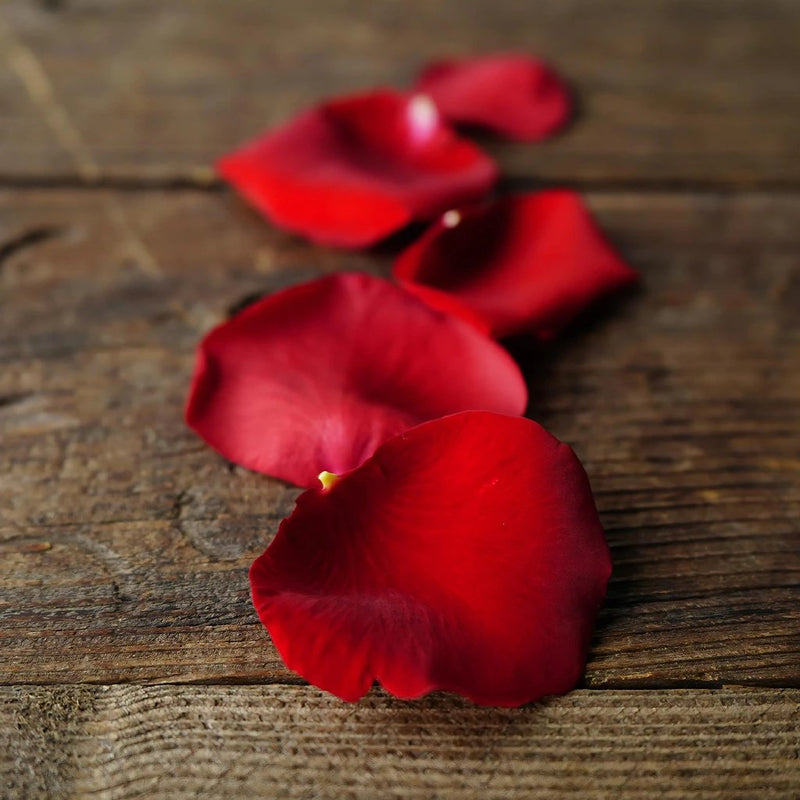 Red Real Rose Petals